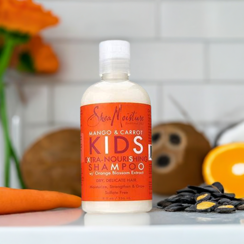 Shea Moisture Mango & Carrot Kids Nourishing Shampoo - Omii Hair Ltd.