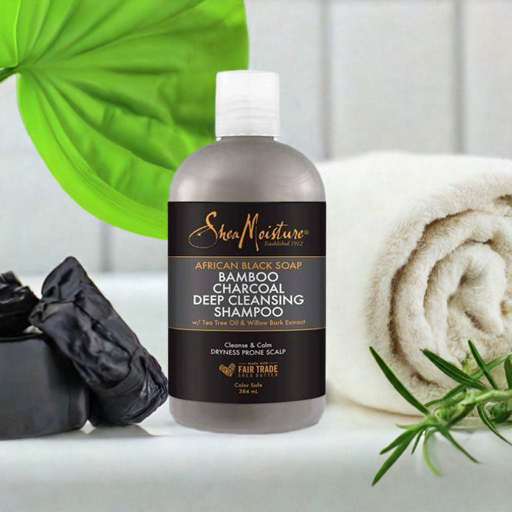 Shea Moisture African Black Soap Deep Cleansing Shampoo - Omii Hair Ltd