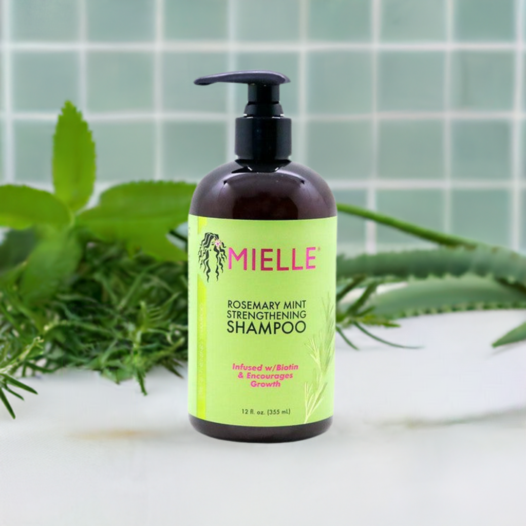 Mielle Organic Rosemary Mint Strengthening Shampoo - Omii hair Ltd