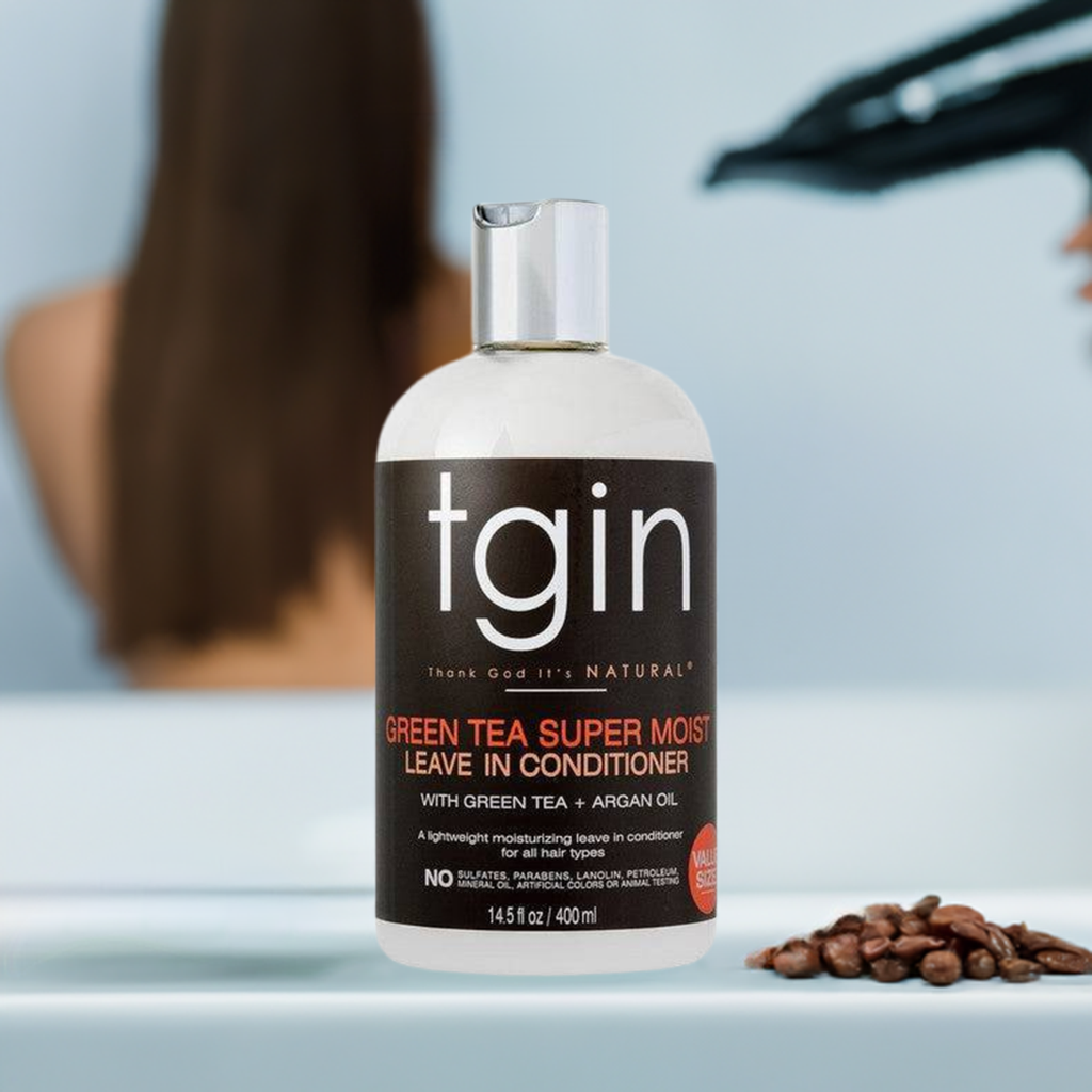 TGIN Green Tea Super Moist Leave-in Conditioner - Omii Hair Ltd