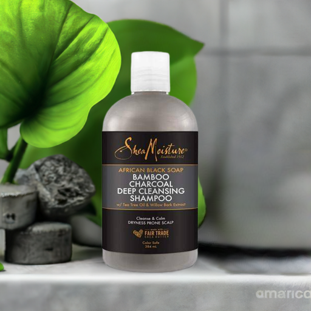 Shea Moisture African Black Soap Deep Cleansing Shampoo - Omii Hair Ltd