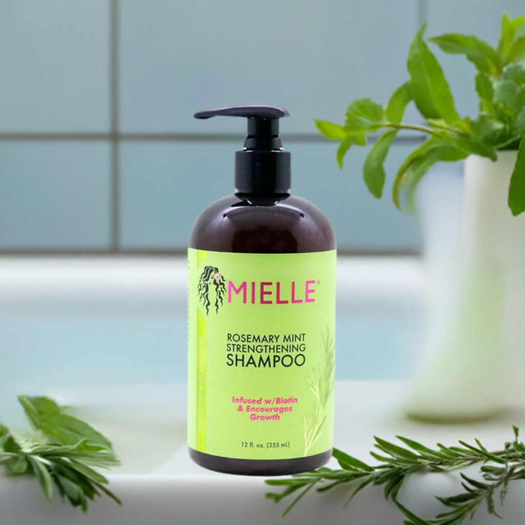 Mielle Organic Rosemary Mint Strengthening Shampoo - Omii hair Ltd