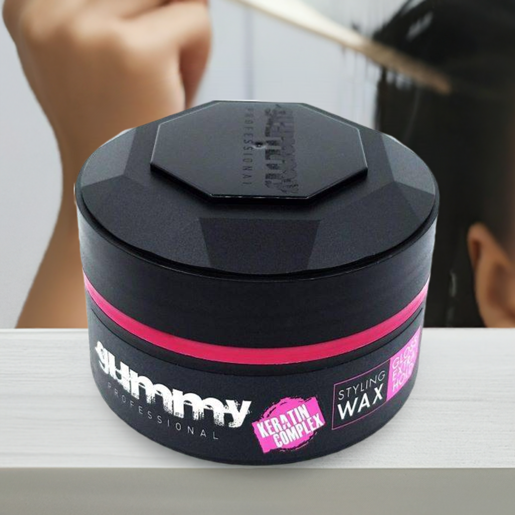 Gummy Styling Wax Extra Hold | Gloss Long-Lasting Hairstyles