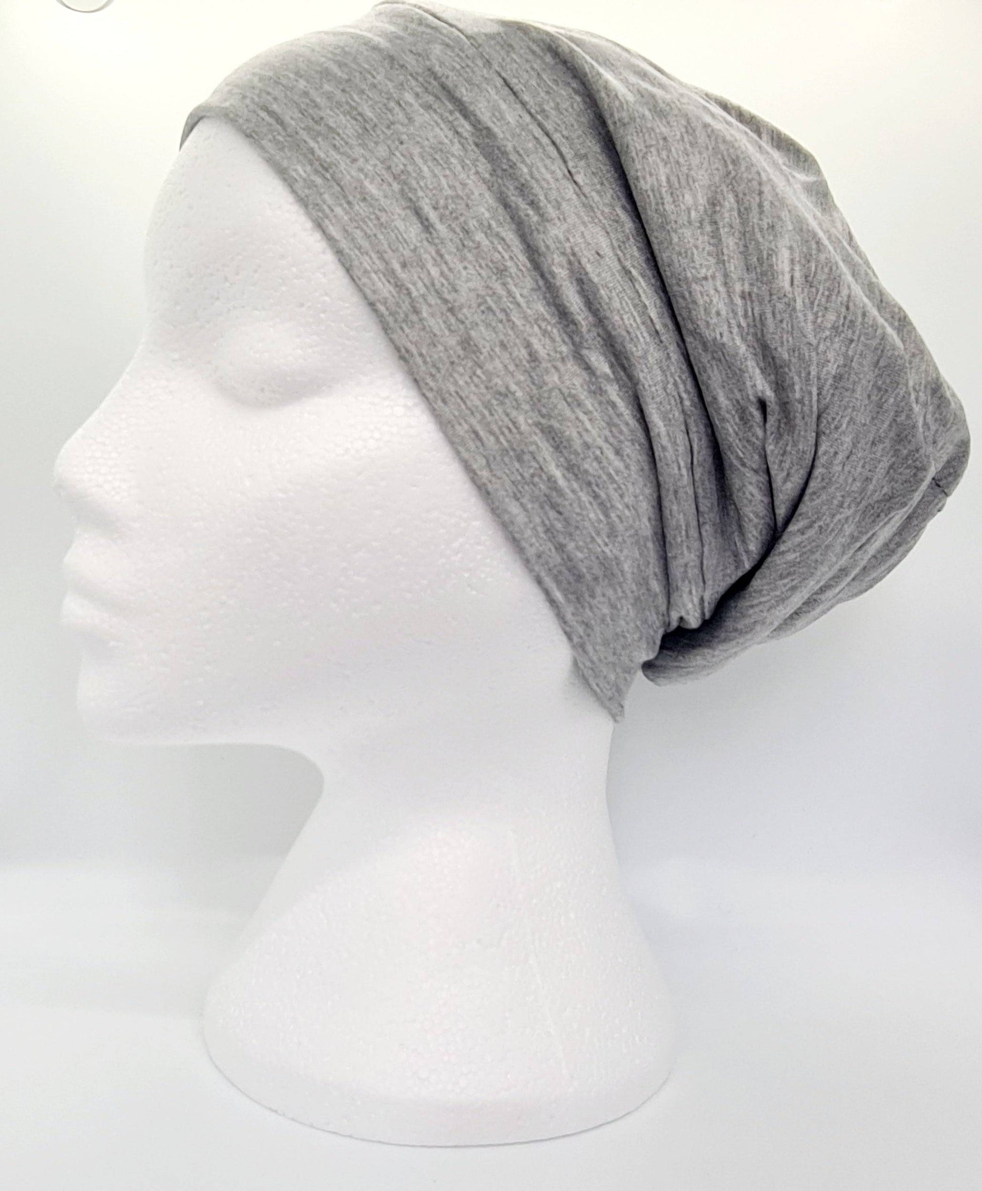 Cotton Satin Sleep Cap - Omii Hair Ltd